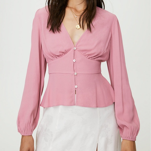 Aritzia Tops - Wilfred New Prairie Blouse